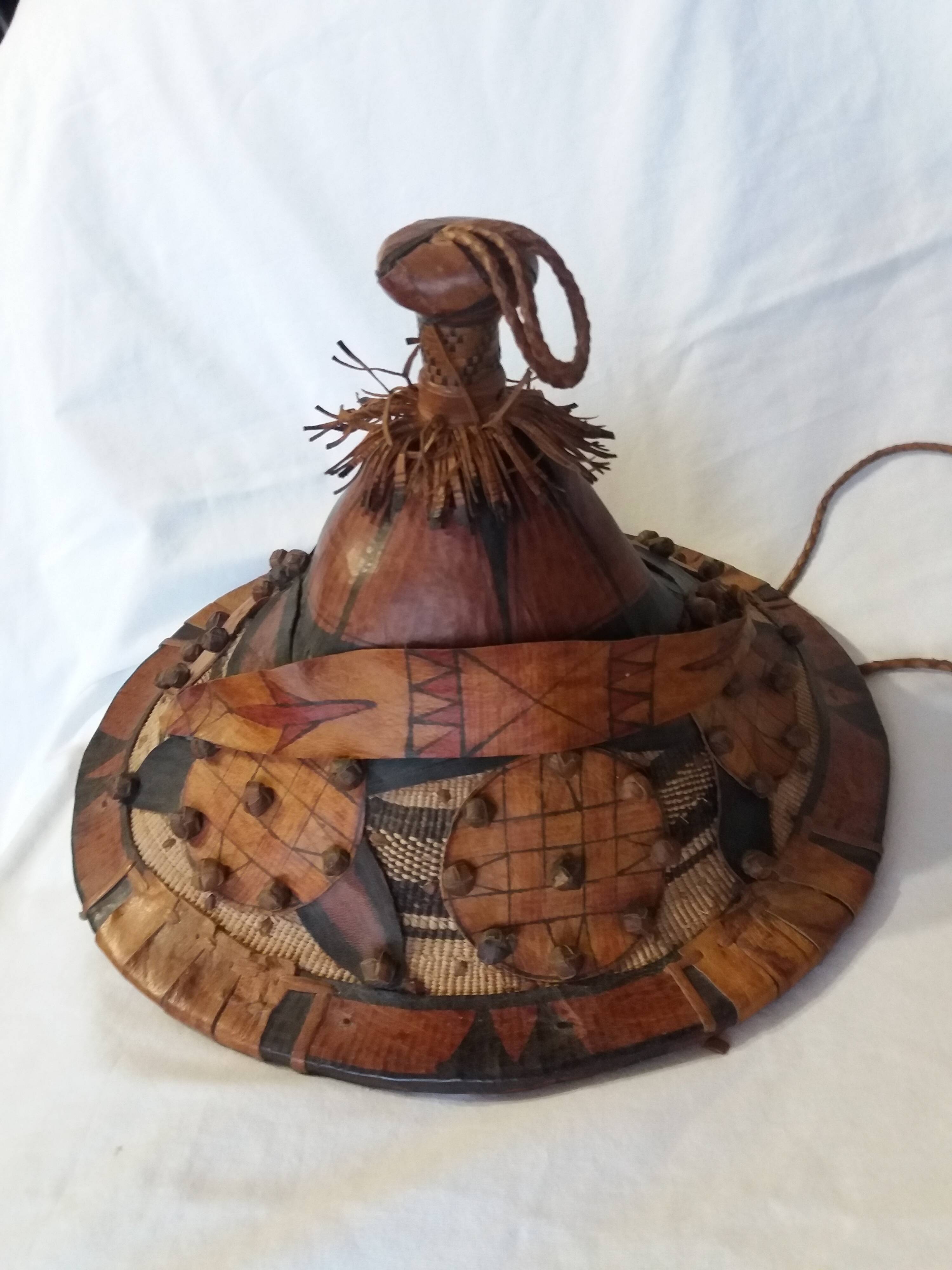 Tingandé or tengade, traditional Peul hat, Africa