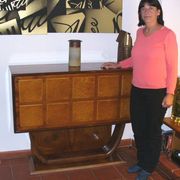 Rare art deco cabinet bar, 1940