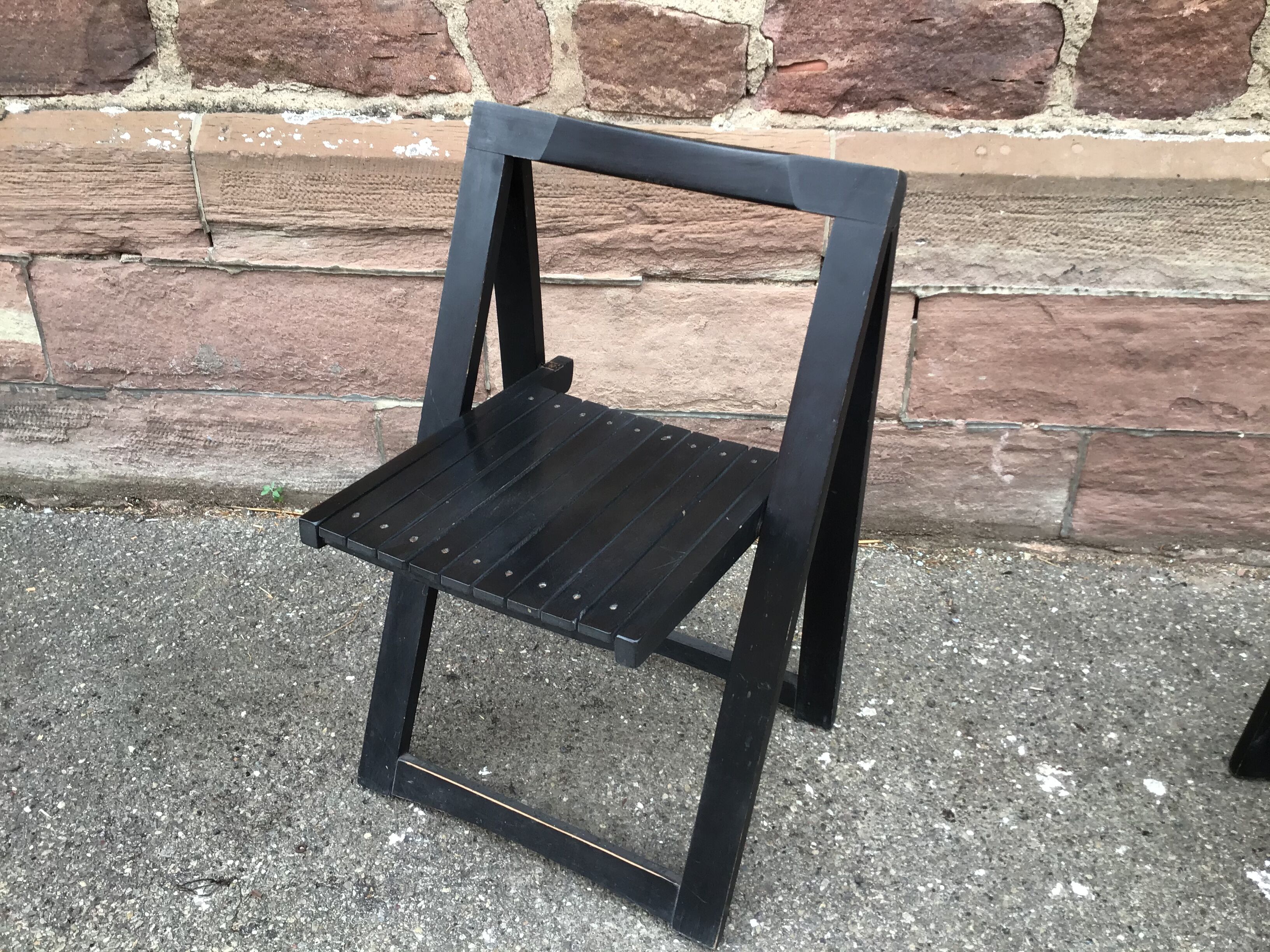 4 vintage folding chairs 1960