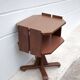 Vintage wooden furniture on casters, Formica furniture, side table