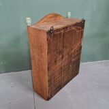Antique German Herbs Hanging Cupboard From Around 1900.