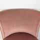 Fauteuil crapaud en velours