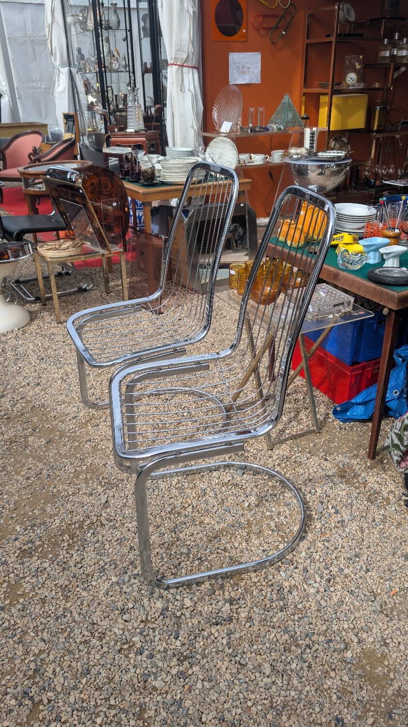 Pair of Gastone Rinaldi chairs