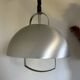 brushed metal chandelier up and down 1970