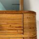 Rattan Dresser with Mirror from Vivai Del Sud, 1970