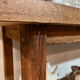 Ancienne console d’atelier en chêne