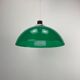 Suspension champignon verte par Uno & Östen Kristiansson pour LUXUS, Suède 1960