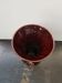 Old vase vallauris fady large model ceramic brown blue drips vintage