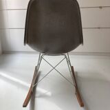 Charles and Ray Eams rocking chair produced by Herman miller