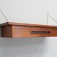 1960s teak shelf with drawer, Denmark