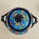 Complete tea/coffee service in Longwy enamel.