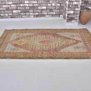 Tapis Oushak vintage noué à la main sku 1455