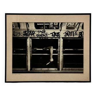 Photographie « NYC SUBWAY, 1970 » par John F. Conn