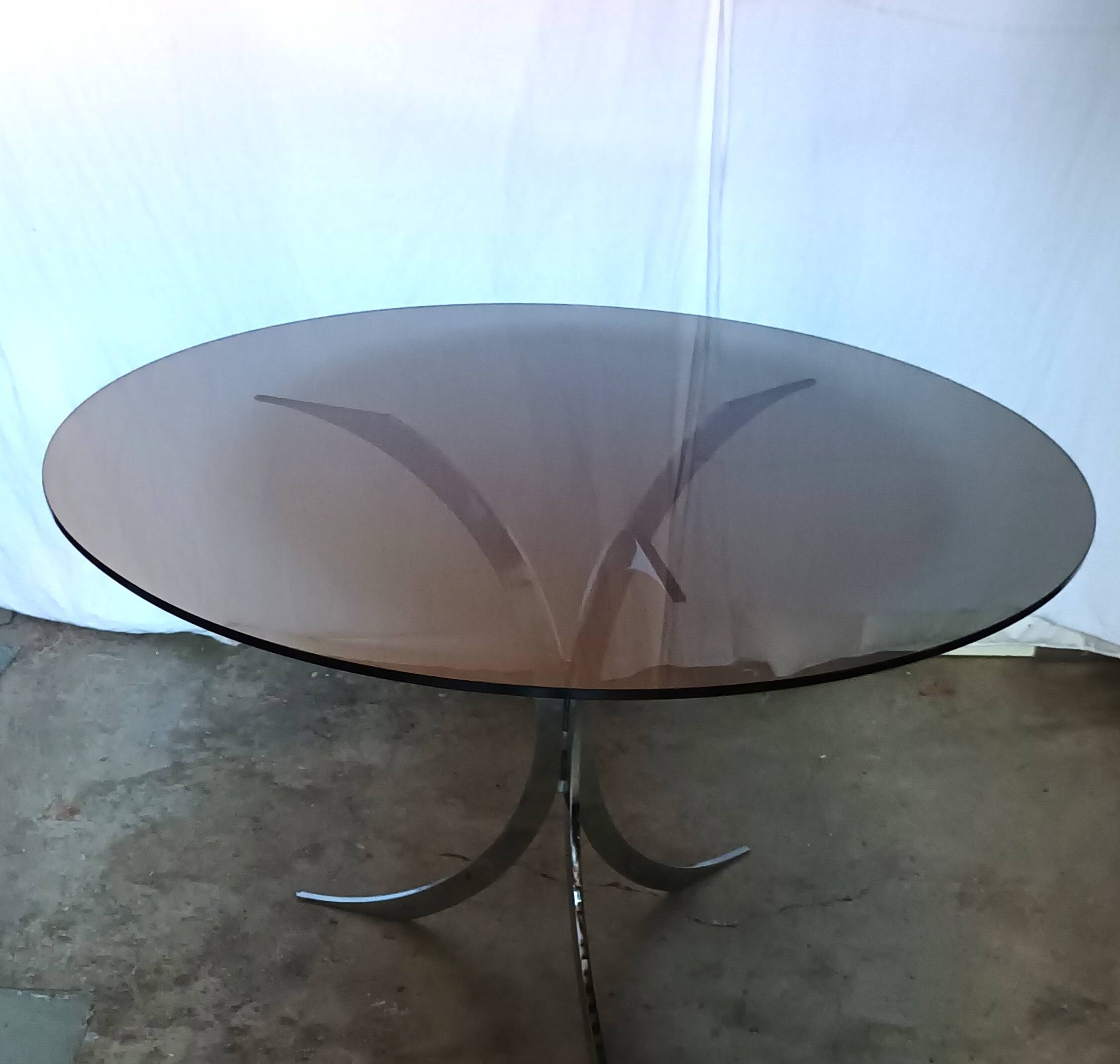 Boris Tabacoff's round table for Christofle, 1970s.