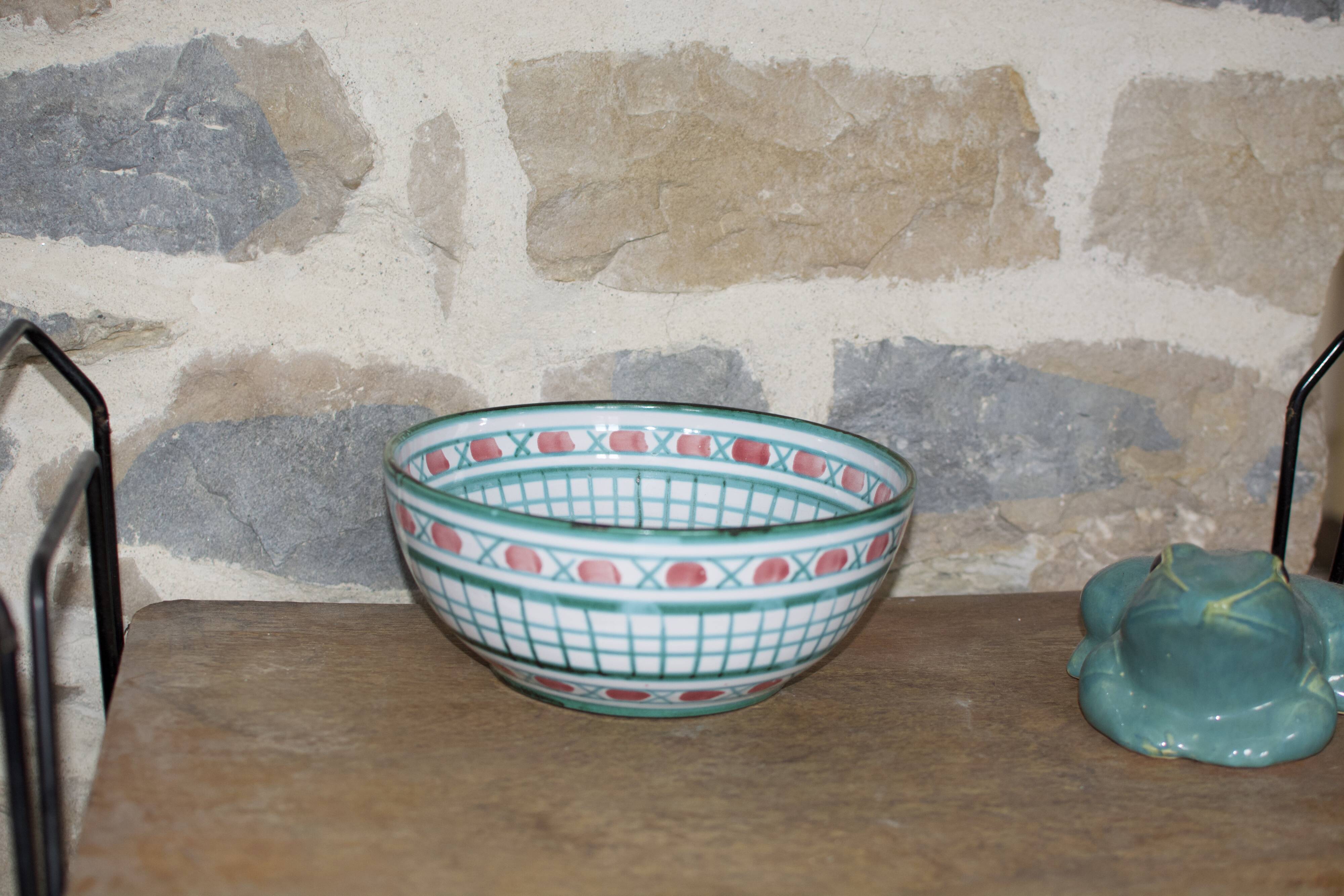 Vallauris salad bowl by Robert Picault