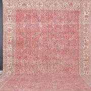 Tapis vintage Oushak turc sku2365