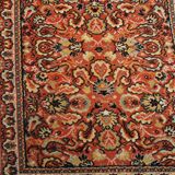 Pair of oriental carpets Mohajeran Sarouk, Iran.