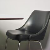 Desk and two chairs by Fantoni, 1960, set of 3