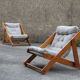 Kontiki chairs by Gillis Lundgren from the 1970s