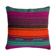 VINTAGE TURKISH KILIM CUSHION COVER, 40 X 40 CM