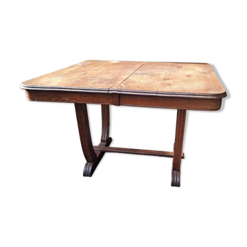 Art Deco extendable dining table