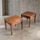 2 x matching night stand / side table / 1980s