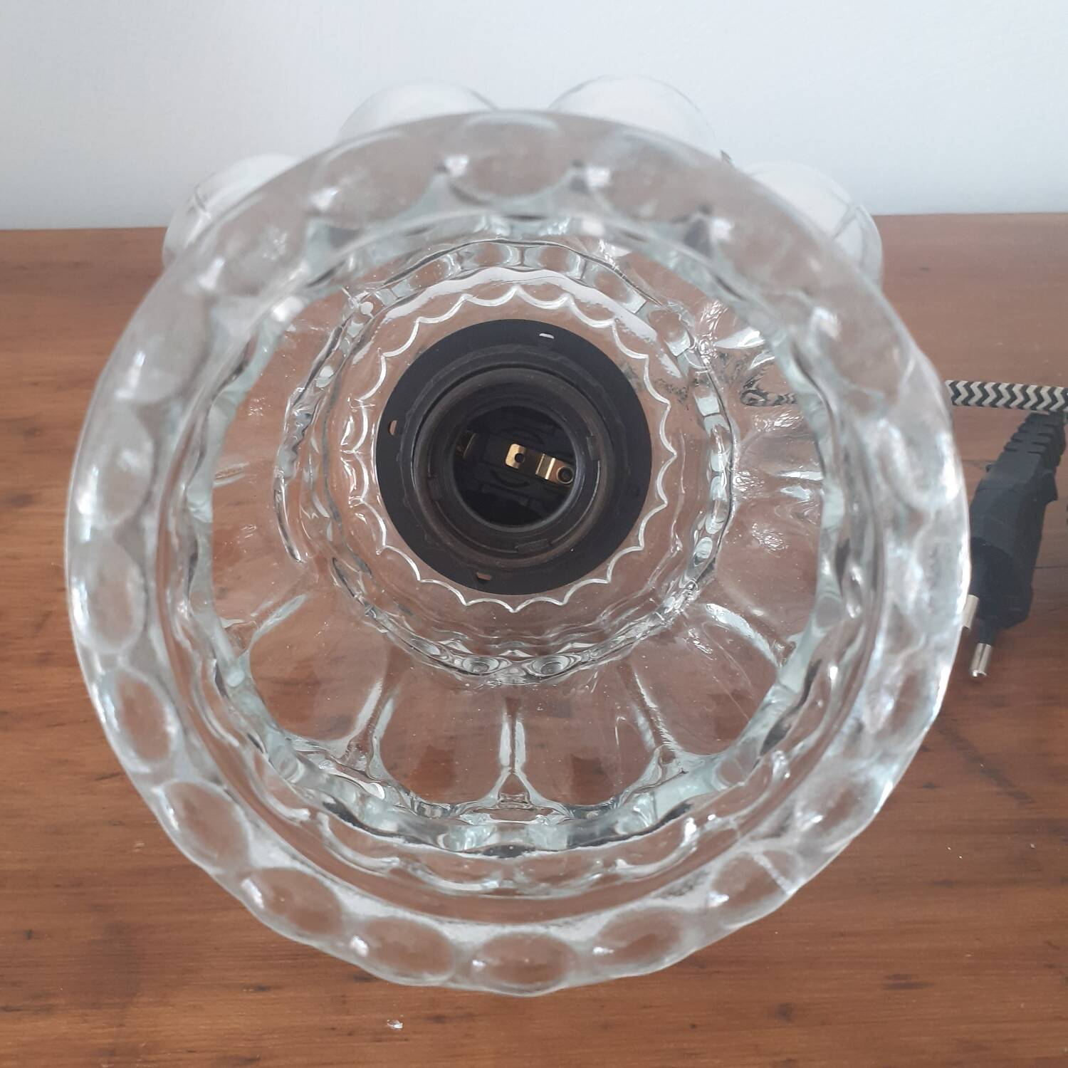 Vintage glass globe