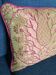 Decorative pillow case in brocade with ottoman turkish 16th century motifs