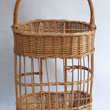 Wicker bottle