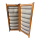 Wooden screen, fabric of your choice