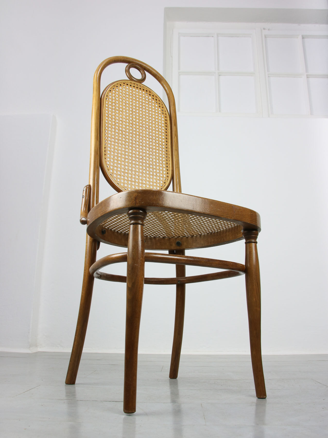 Paire de chaises à manger Thonet 207R vintage