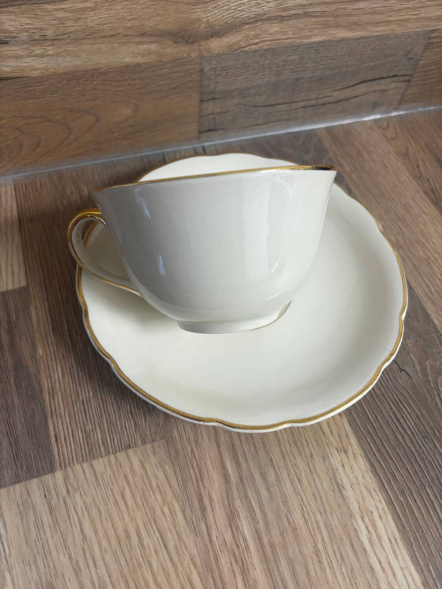 Ensemble théière et sa tasse Villeroy et Boch Rhône