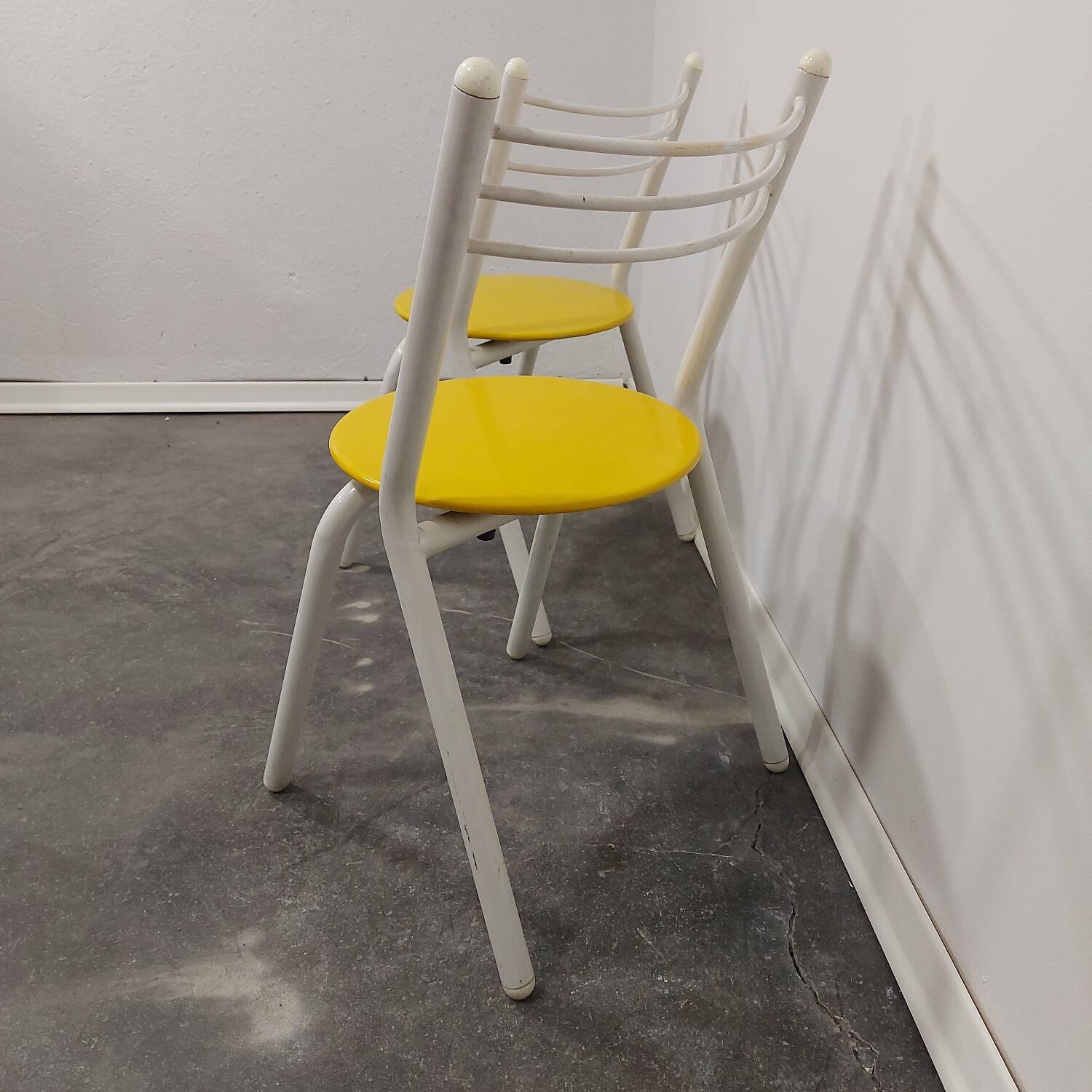 Chaises d'extérieur en métal années 1970