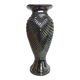 High Art Deco style metallic vase