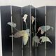 Six-panel painted screen, 20th century