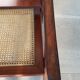Teak bench sofa and cannage