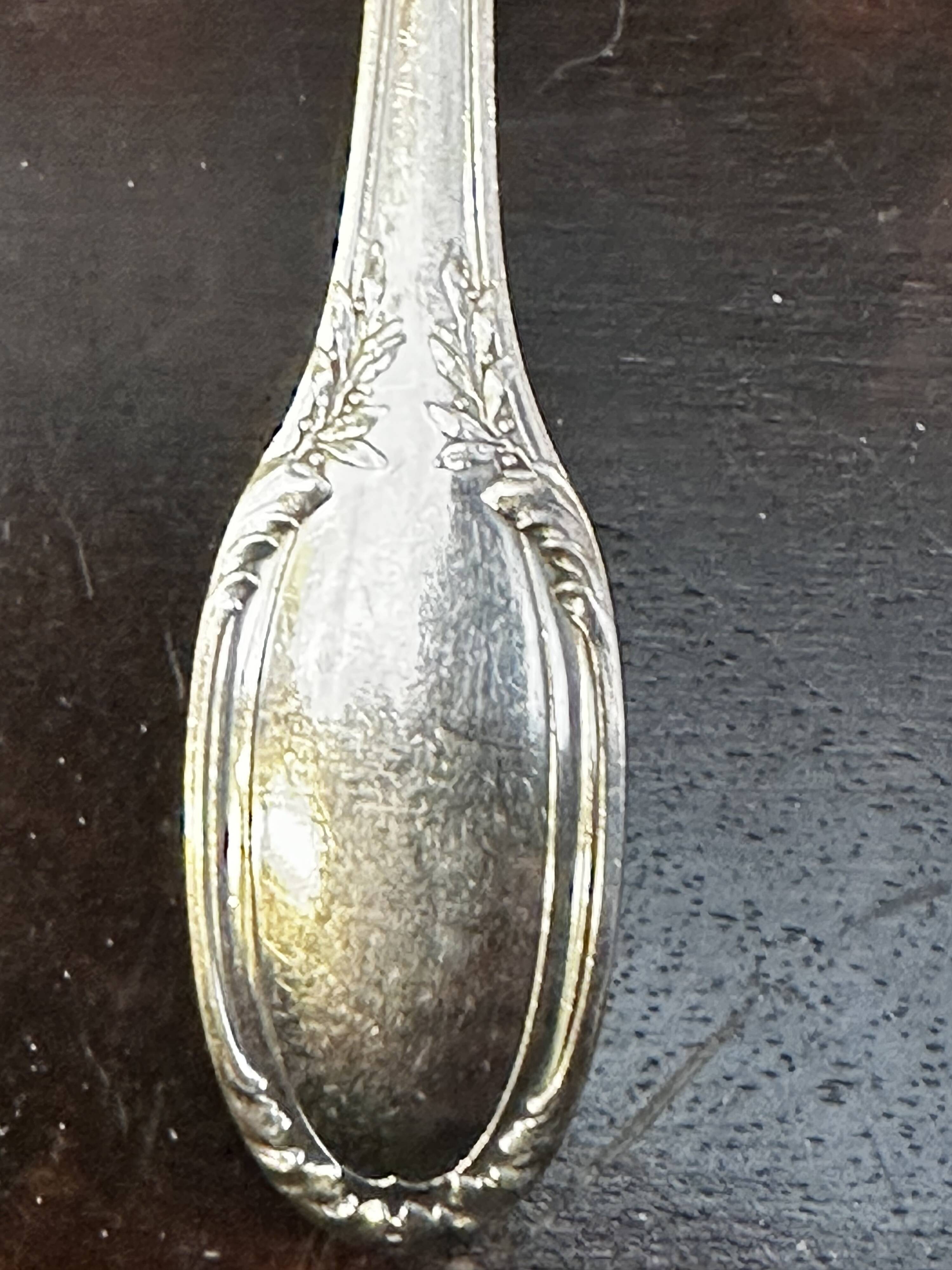 Silver Fish Serving Cutlery - Minerva Hallmarks - Art Nouveau