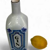 Sculpture in the shape of a Gin Bottle by Roger Capron, Vallauris.