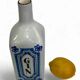 Sculpture in the shape of a Gin Bottle by Roger Capron, Vallauris.
