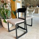 Pair of Baumann sleigh chairs