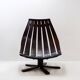 Vintage swivel armchair 1970 by Hans Brattrud for Hove Möbler