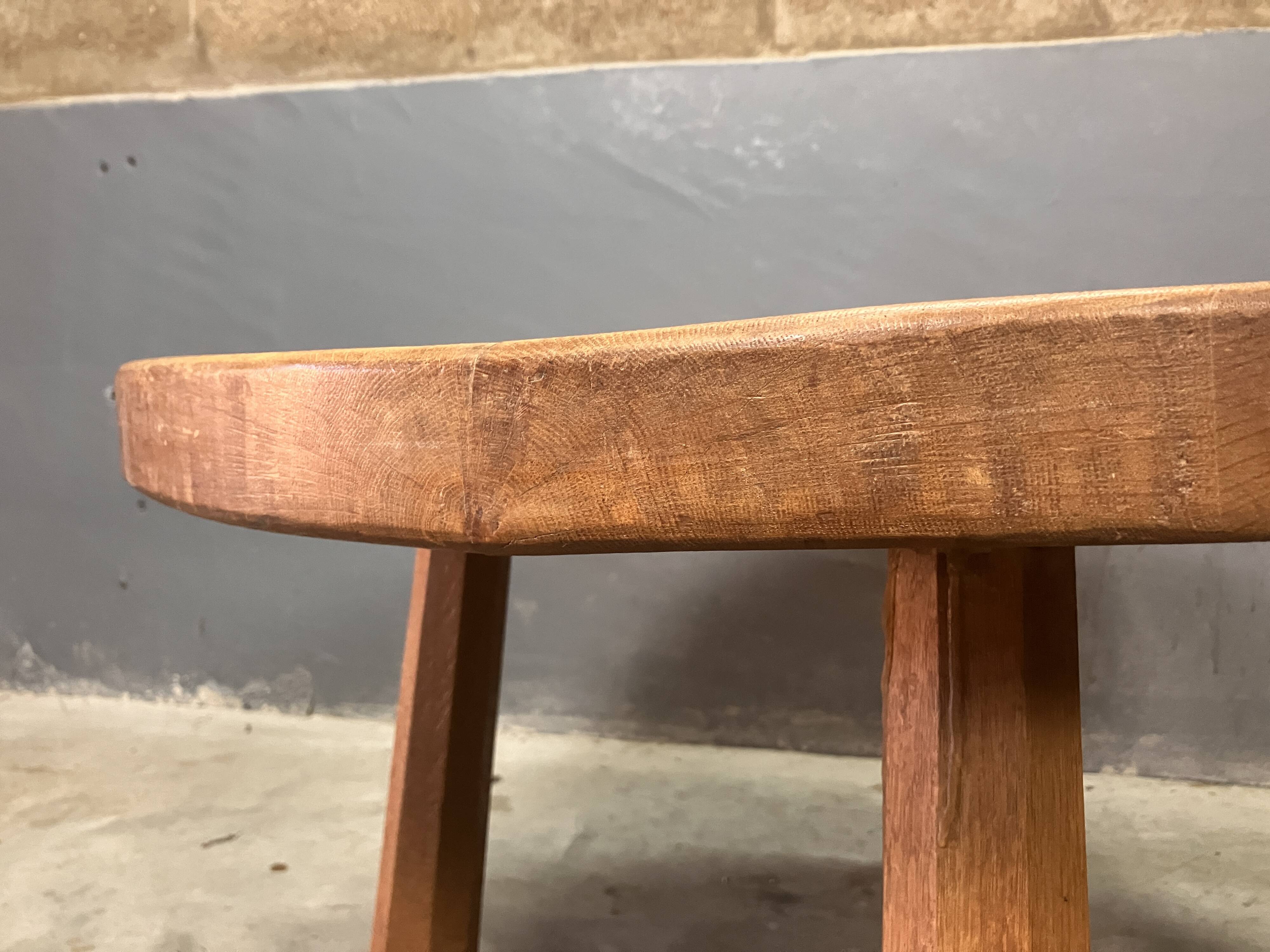 Brutalist coffeetable oak rustic japandi wabi sabi