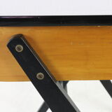 Mid century wooden desk by Coen de Vries for Devo Holland