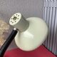 Beige metal space age lamp