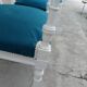 Ensemble salon banquette et 2 fauteuils style louis XVI
