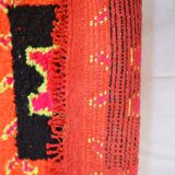Orange berber carpet 64 x 52 cm