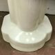 Pair of bathroom stand-up console in 20th century white enamel