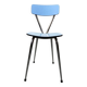 Blue Formica chair