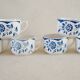 6 Digoin cups and saucers, sugar bowl and milk jug
