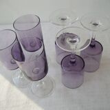 Set of 6 wine glasses